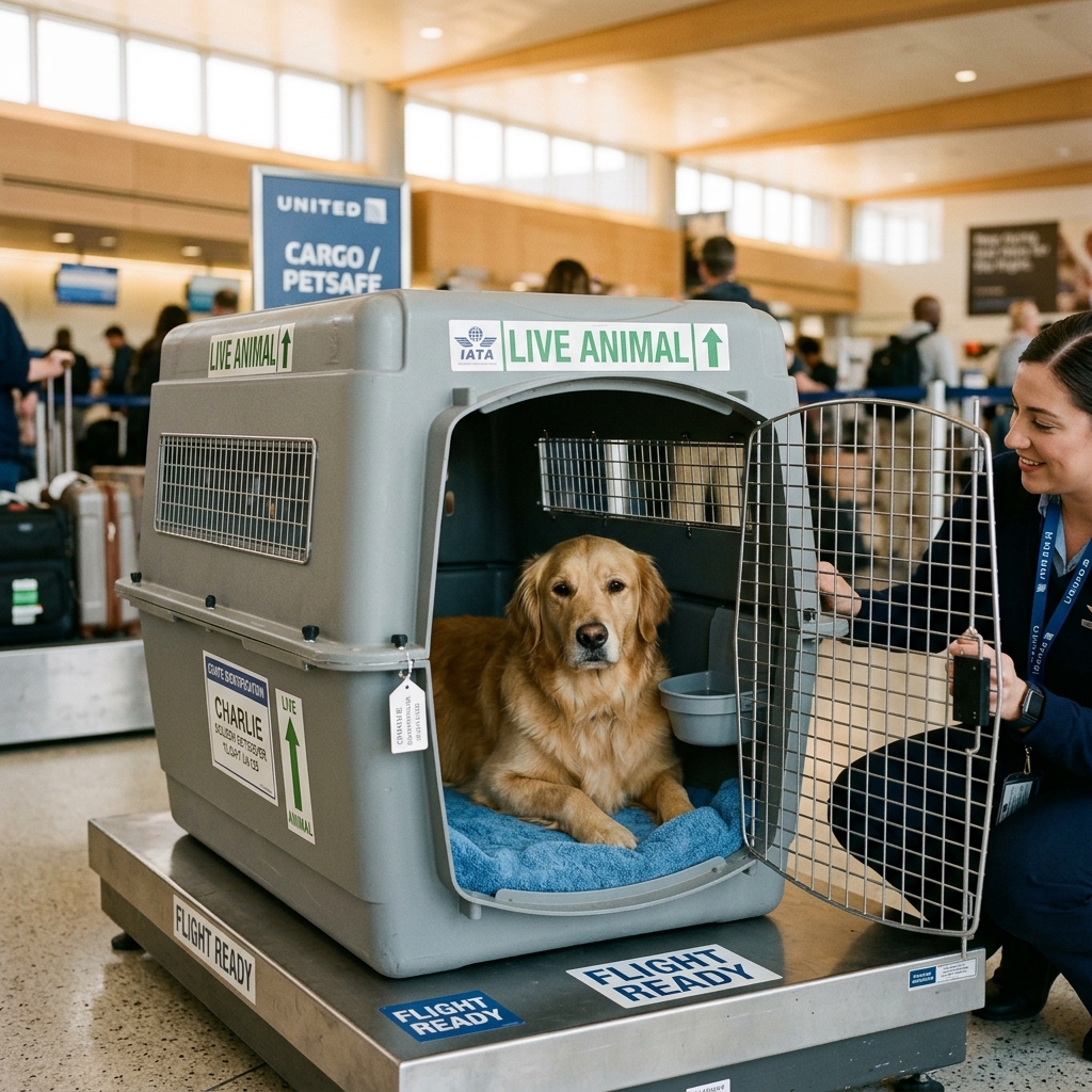 IATA Compliant Pet Relocation